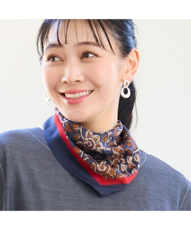 【洗える】ダイヤスカーフ