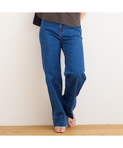 【洗える】人気のため新色追加！センタープレスデニムパンツ