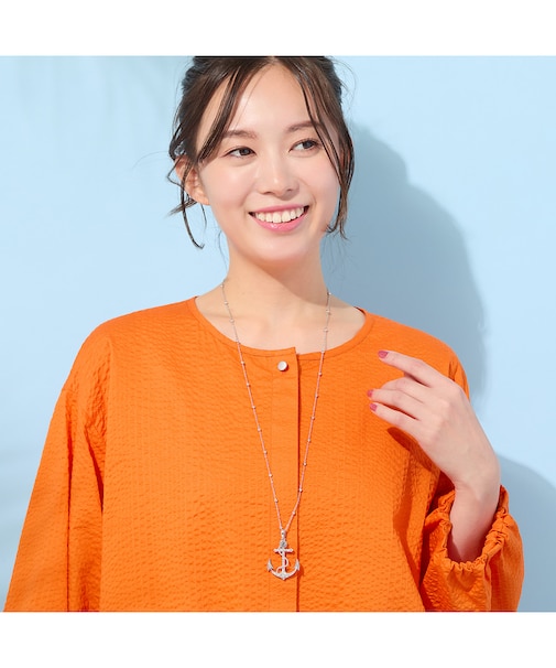アンカーモチーフネックレス