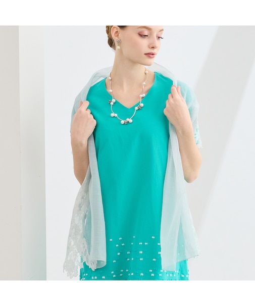 シアーレースストール