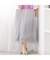レースミックスプリーツスカート