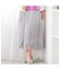 レースミックスプリーツスカート