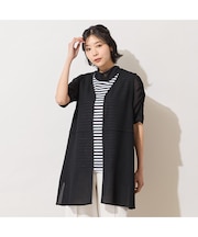 【手洗いOK・セットアップ対応】カラミVネックジレ