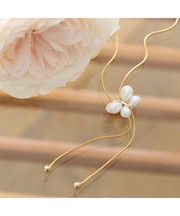 【スライドフリー】バタフライスライドネックレス