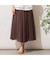 【手洗いOK・綿100％】綿シフォンスカート
