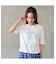 【洗える・接触冷感】ロゴメッセージTシャツ