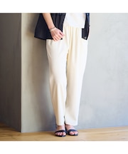 【洗える・防しわ】オールゴムパンツ