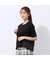 【洗える】メッシュ配色デザインTシャツ