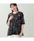 【EC＆一部店舗限定・洗える・L～3Lサイズ】地図柄コットンTシャツ