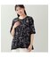 【EC＆一部店舗限定・洗える・L～3Lサイズ】地図柄コットンTシャツ