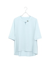 【M～4L・アンサンブル対応】天竺シルケットTシャツ