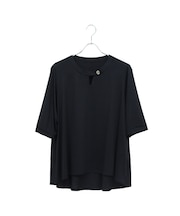 【M～4L・アンサンブル対応】天竺シルケットTシャツ