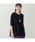 【限定カラーあり・洗える・日本製・L～4Lサイズ】ヘムシフォンAラインTシャツ