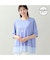 【限定カラーあり・洗える・日本製・L～4Lサイズ】ヘムシフォンAラインTシャツ