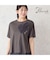 【洗える・M～3Lサイズ】チュールハートTシャツ