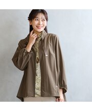 【快適ストレッチ・3Lサイズあり】Aラインストレッチジャケット