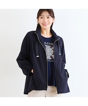 【快適ストレッチ・3Lサイズあり】Aラインストレッチジャケット