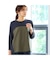 【洗える・日本製】スウェードコンビカットソー