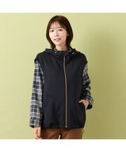【手洗いOK・セットアップ対応】ジップアップフーディージレ