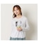 【洗える】スムースプリント長袖Tシャツ