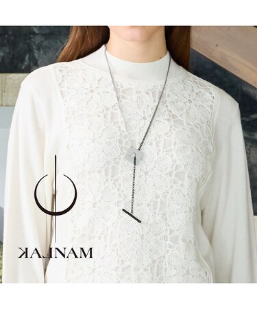 【KALNAM】アルミニウムグラデーションチェーンネックレス