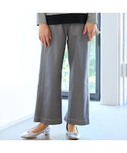 【洗える・快適ストレッチ・S~LLサイズ】コットンブレンドデニムパンツ