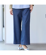 【洗える・快適ストレッチ・S~LLサイズ】コットンブレンドデニムパンツ