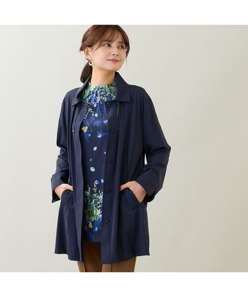 ステンカラーストレッチコート｜ジュニアーオンラインショップの通販