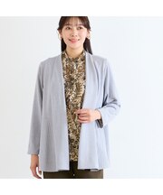 【洗える・アンサンブル可・日本製・L~4Lサイズ】着流しカーディガン