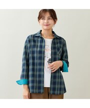 モールチェックシャツ