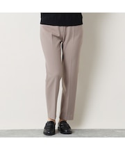 【洗える】裏起毛センタープレスパンツ