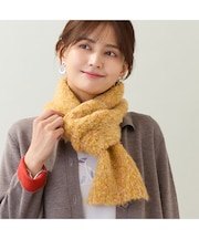 【一部店舗/WEB限定・洗える】ミックスカラーニットマフラー