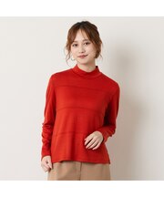 【洗える】バンデーラ天竺ハイネックTシャツ