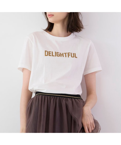 ロゴTシャツ(DELIGHTFUL)