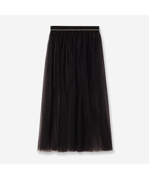 チュールラップスカート