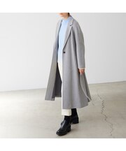カシミヤ100％ロングコート