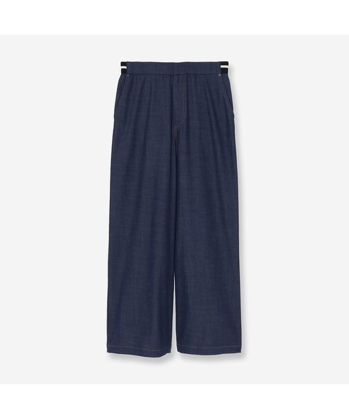 【セットアップ対応】デニムワイドパンツ