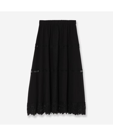 【セットアップ対応】レースコンビスカート