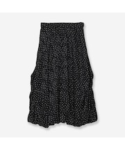 【セットアップ対応】カットジャカードドットバルーンスカート
