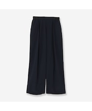 【撥水加工】タックワイドパンツ