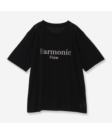 【接触冷感】シアーロゴTシャツ【Harmonic Flow】