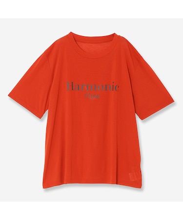 【接触冷感】シアーロゴTシャツ【Harmonic Flow】