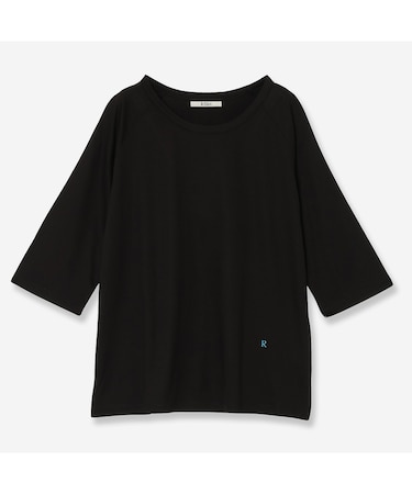 【接触冷感】コットンブレンドラグランTシャツ