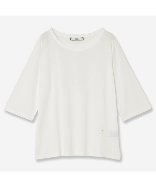 【接触冷感】コットンブレンドラグランTシャツ