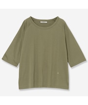 【接触冷感】コットンブレンドラグランTシャツ