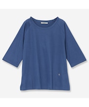 【接触冷感】コットンブレンドラグランTシャツ