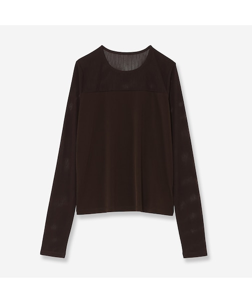 【R-ISM定番人気アイテム】シアーコンビカットソー