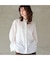 【洗える】シャーリングシャツ