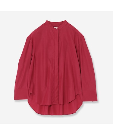 【洗える・S/M/Lサイズあり】シャーリングシャツ