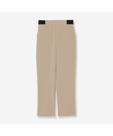 【人気シルエット・洗える】ベーシッククロップドパンツ